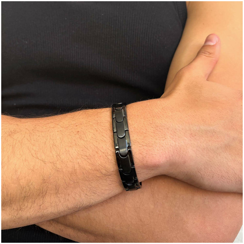 Pulseira Homem Txema Elos Preta