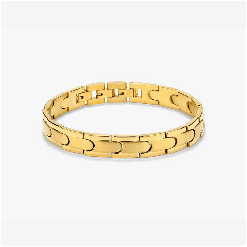 Pulseira Homem Txema Elos Dourada