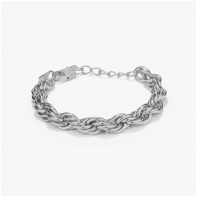 Pulseira Homem Txema Twist Prateada