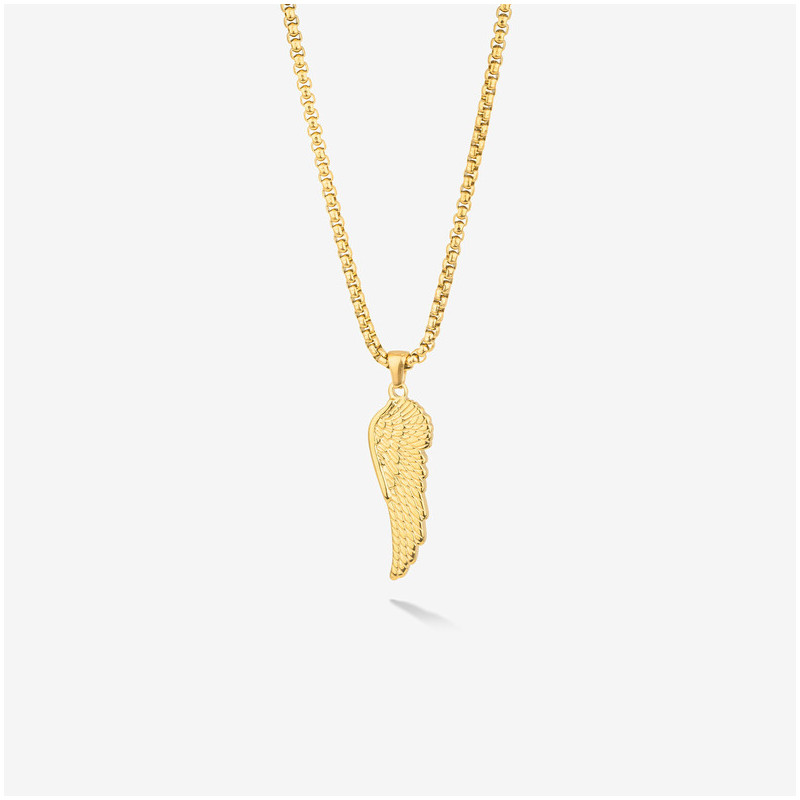 Colar Homem Piti Asa Dourado