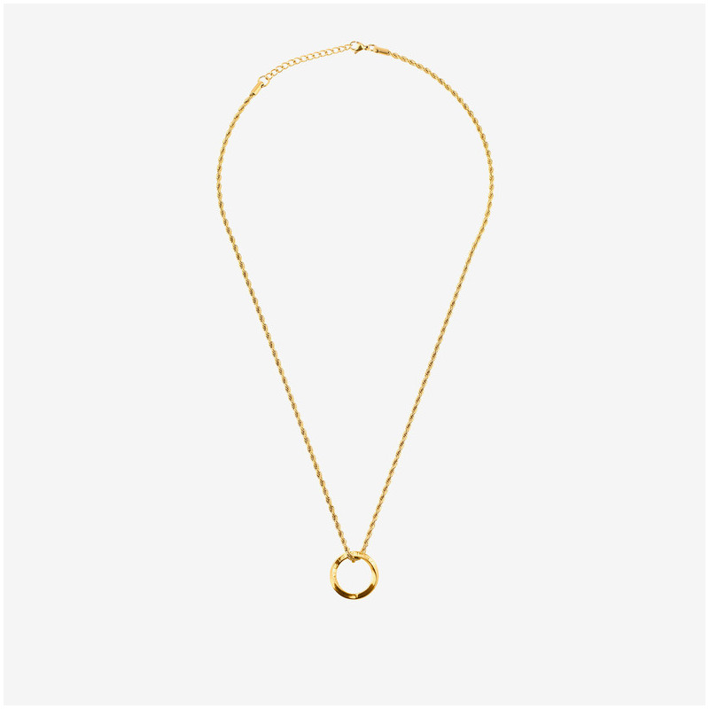 Colar Homem Piti Anel Dourado