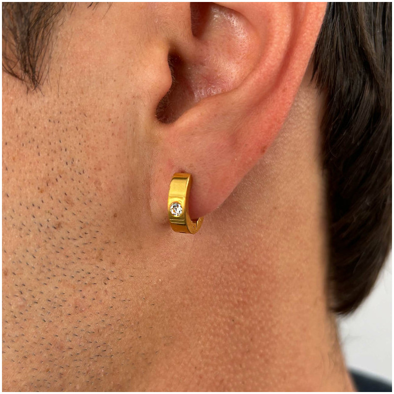 Earcuff Homem Perez Dourado