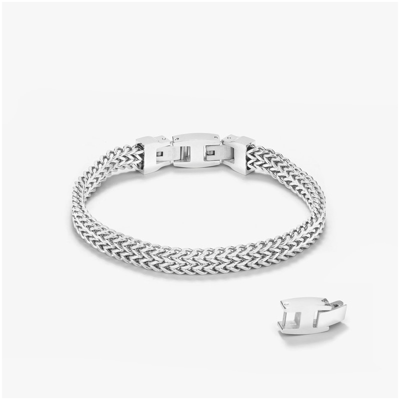 Pulseira Homem Txema Prateada