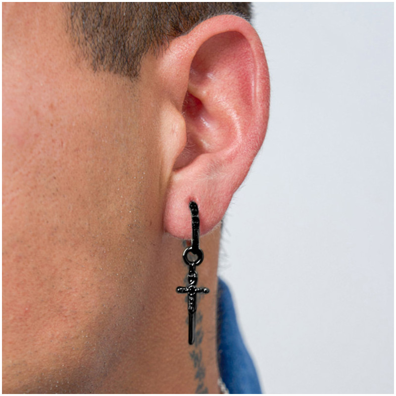 Piercing Homem Pirate Espada Preto