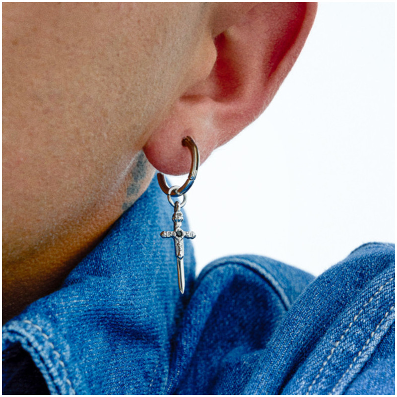 Piercing Homem Pirate Espada XS Prata