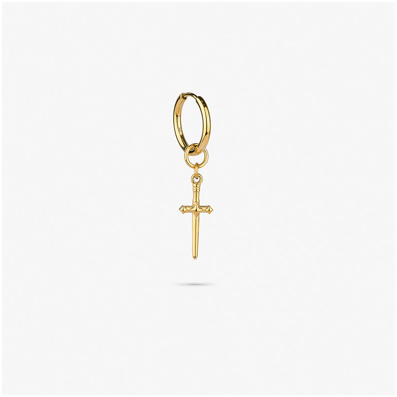 Piercing Homem Pirate Espada XS Ouro