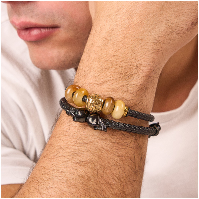Pulseira Homem Tiger Ouro