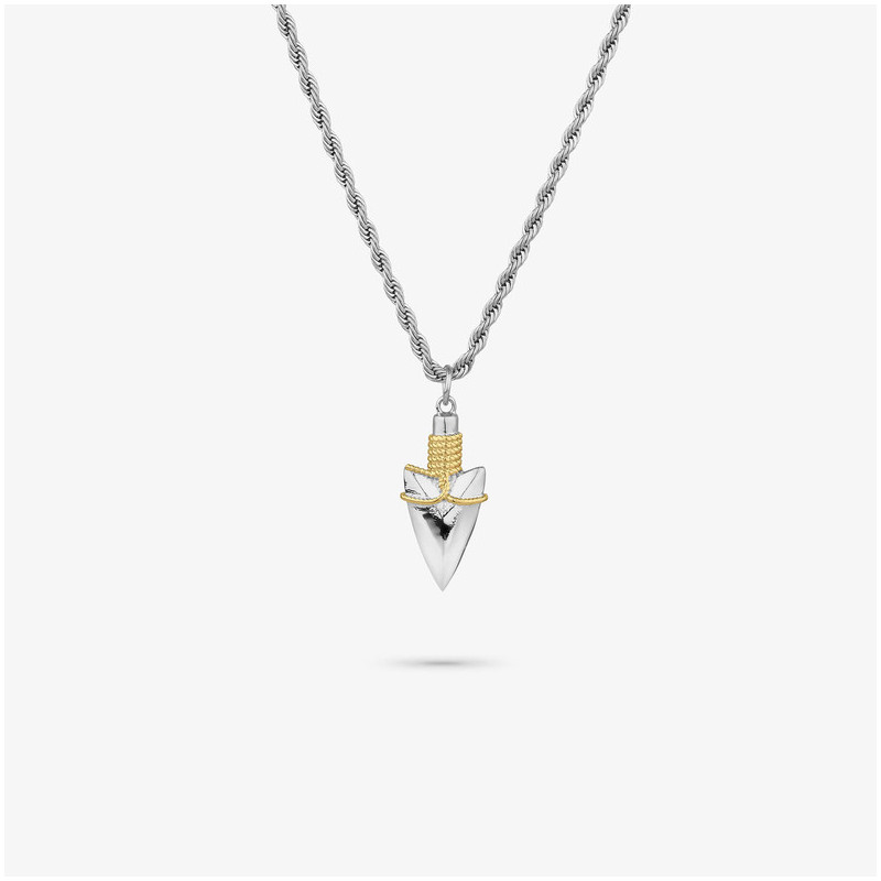 Colar Homem Hunter Arrow Prata