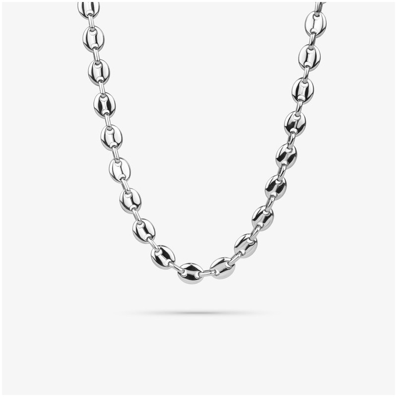 Colar Homem Cadeado Padlock Prata
