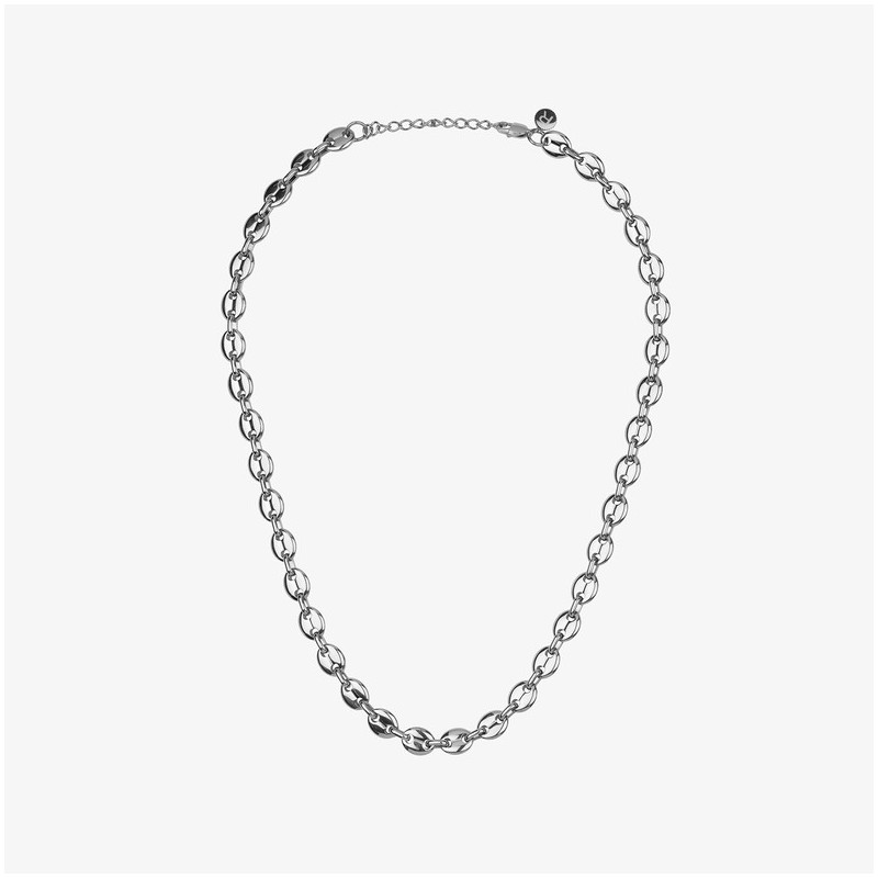 Colar Homem Cadeado Padlock Prata