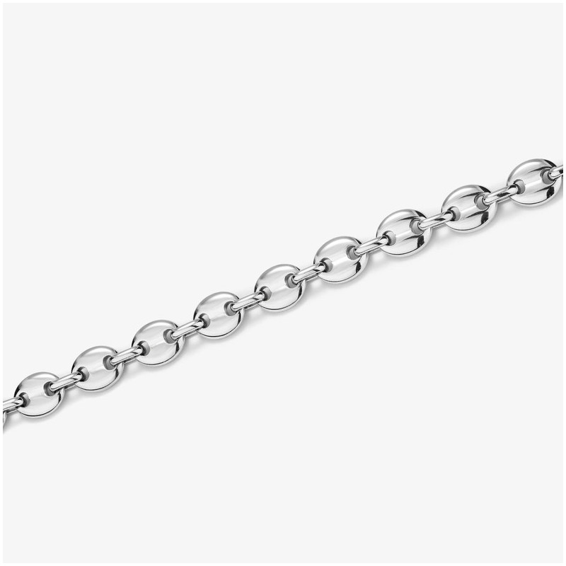 Bracelete Homem Padlock Prata