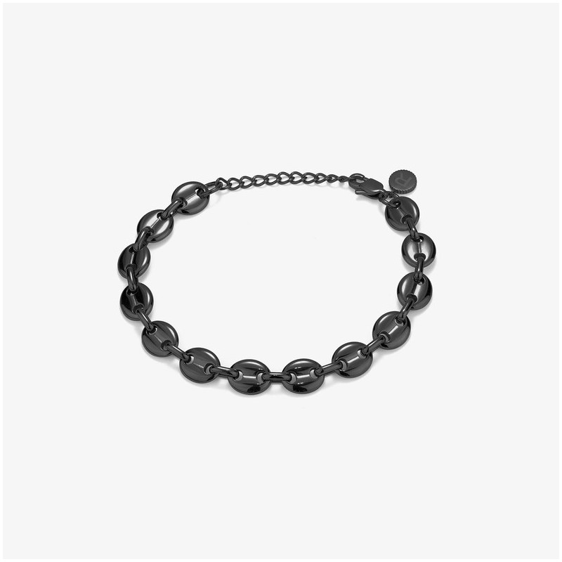 Bracelete Homem Padlock Preto