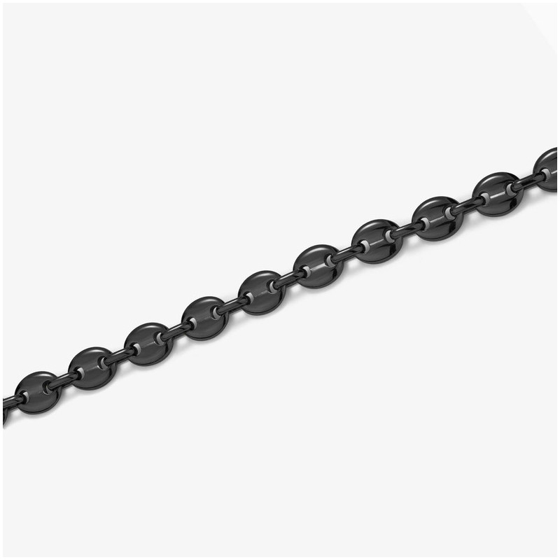 Bracelete Homem Padlock Preto
