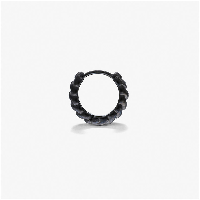 Brinco Homem Cadeado Padlock Preto