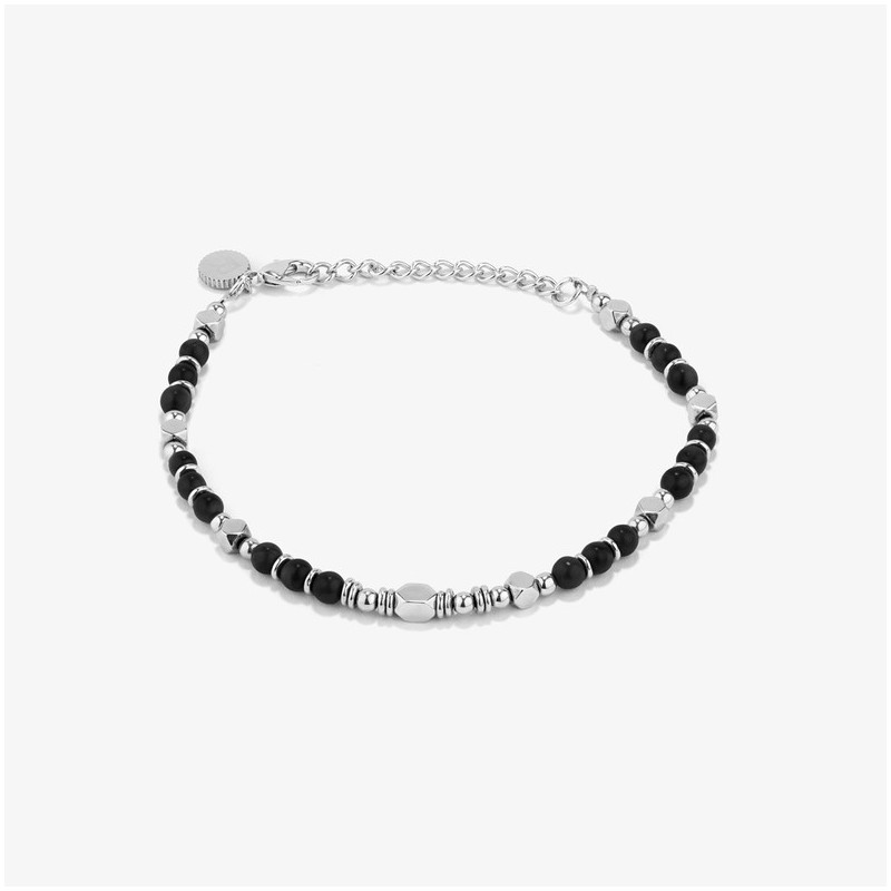 Pulseira Homem Bali Beads Preto | Design Simples e Moderno