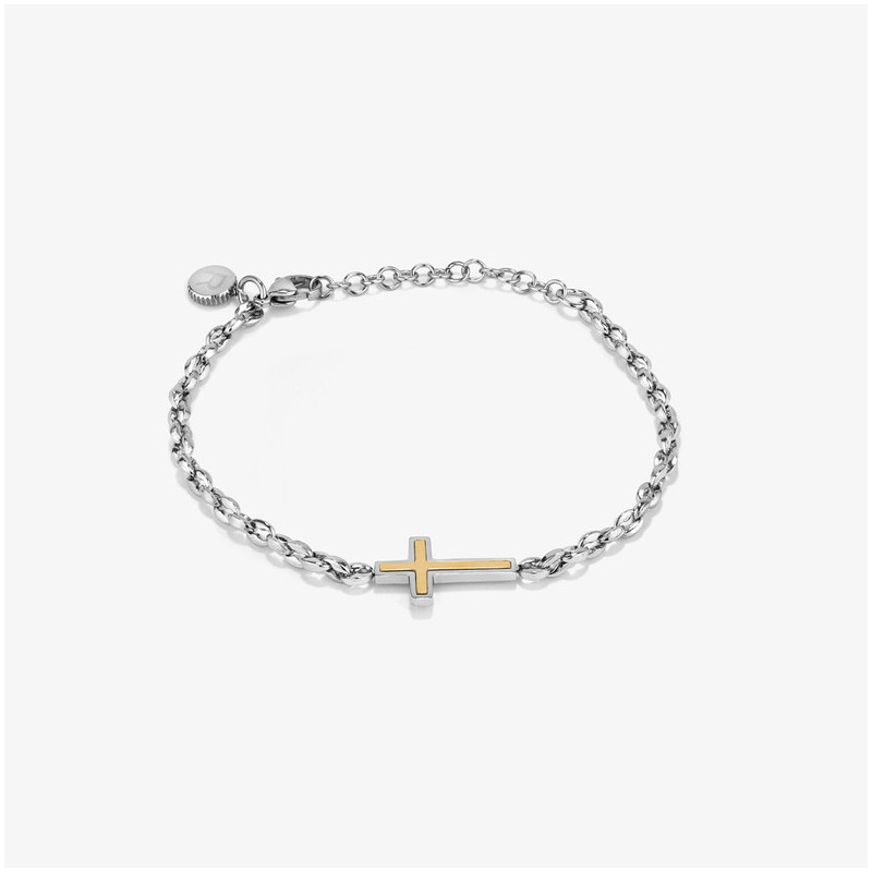 Pulseira Homem Vibrance Bitone | Refinamento e Estilo
