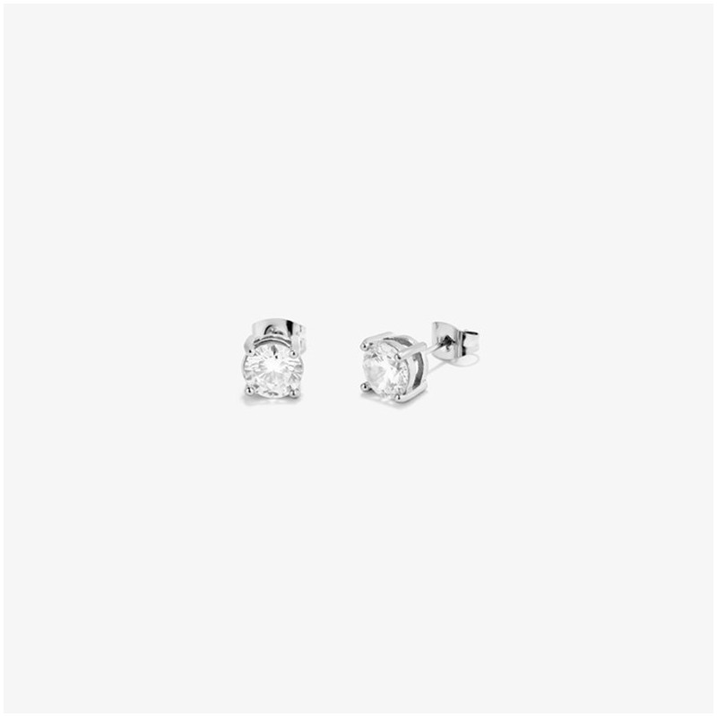 Brincos Homem Atlante Diamond Prata | Sofisticação Distinta