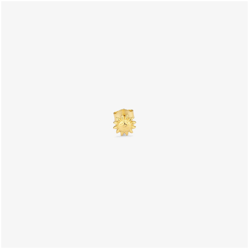 Piercing Dourado SOLE Radiant Mulher Prata de lei