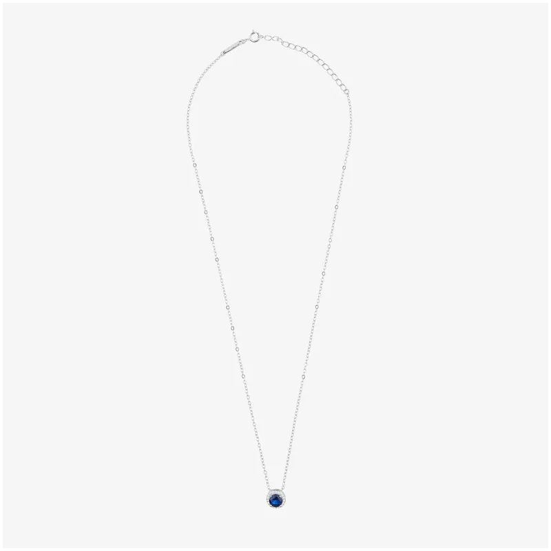 Colar de Prata redondo zircónia coleção CROWN Radiant