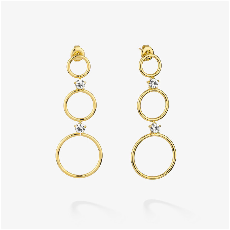 Brincos Compridos Mulher Zendaya Ouro | Design Sofisticado e Moderno