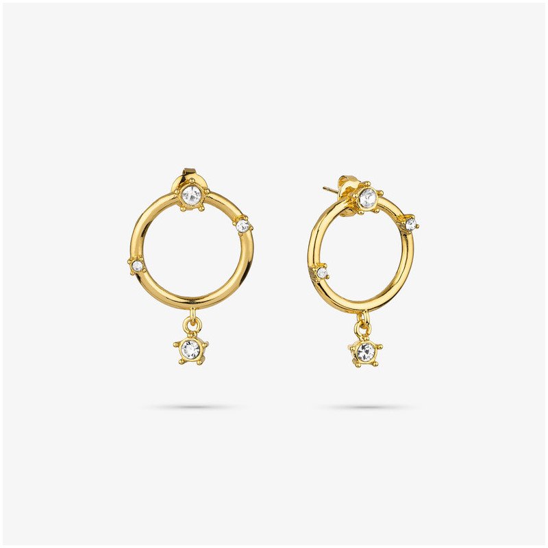 Brincos Mulher Zendaya Ouro | Design Elegante e Versátil