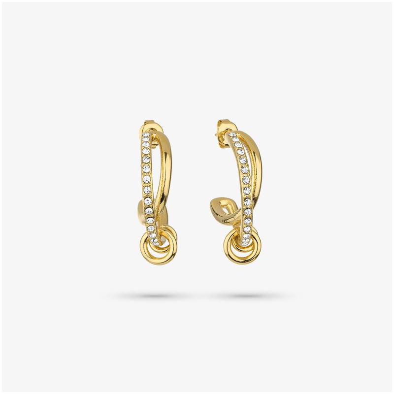 Brincos Mulher Zendaya Moon Ouro | Design em Meia-Lua Sofisticado