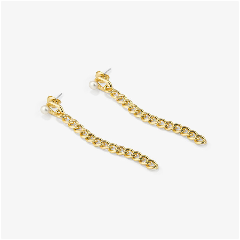 Brincos Mulher Emily Chain Oro