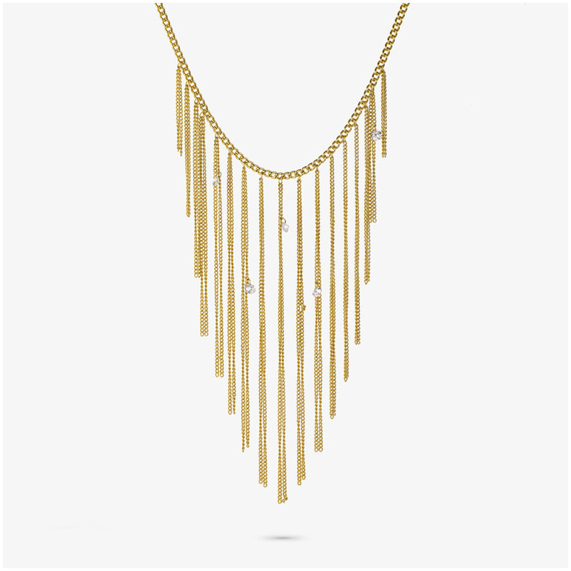 Colar Mulher Myfair Fringe Ouro