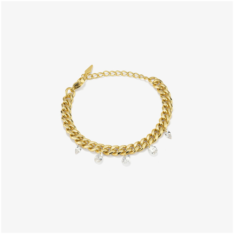Pulseira Mulher Gaga Queen Ouro