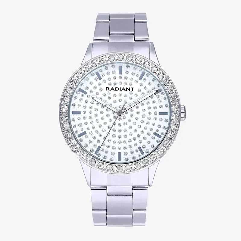 ECLIPSE 43MM WHITE DIAL SILVER BRAZ