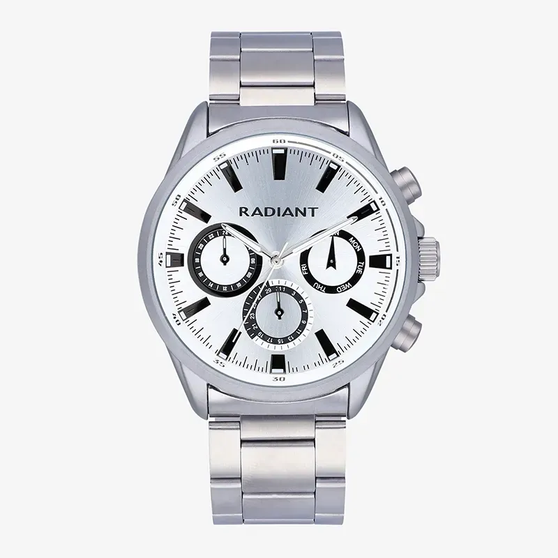 RAPTOR 44MM SILVER DIAL SS BRACELET