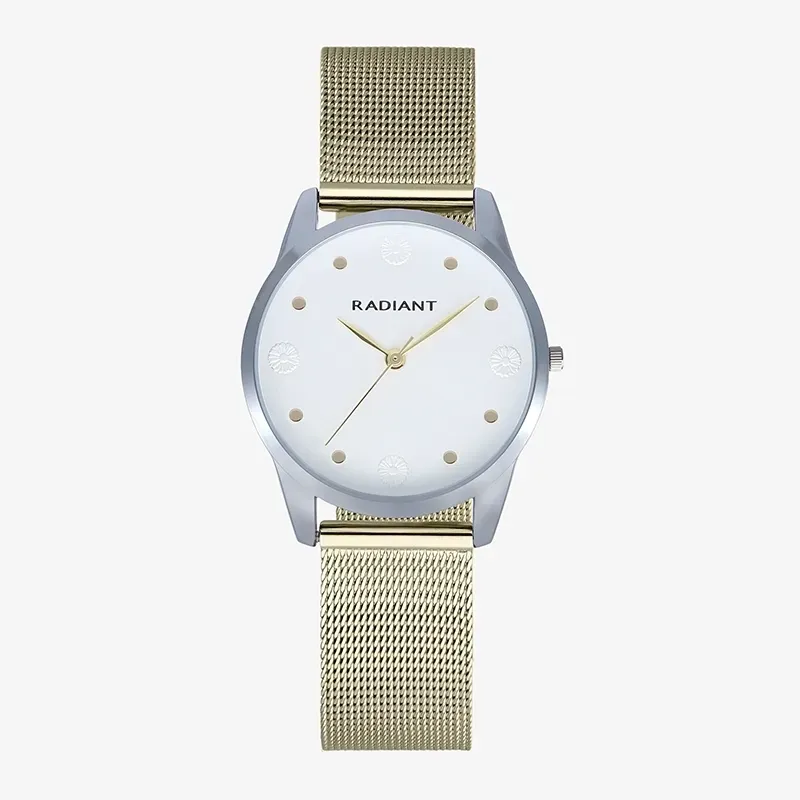 MARGARITAS 36MM WHITE DIAL IPG MESH