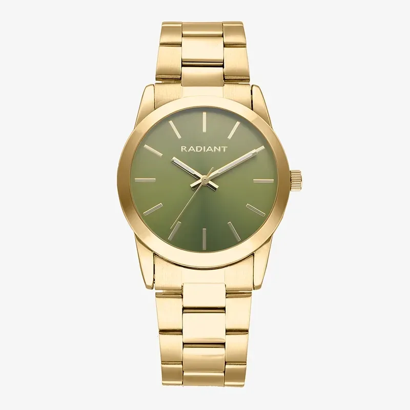 BASIC 36MM IPGREEN DIAL IPG BRACELET