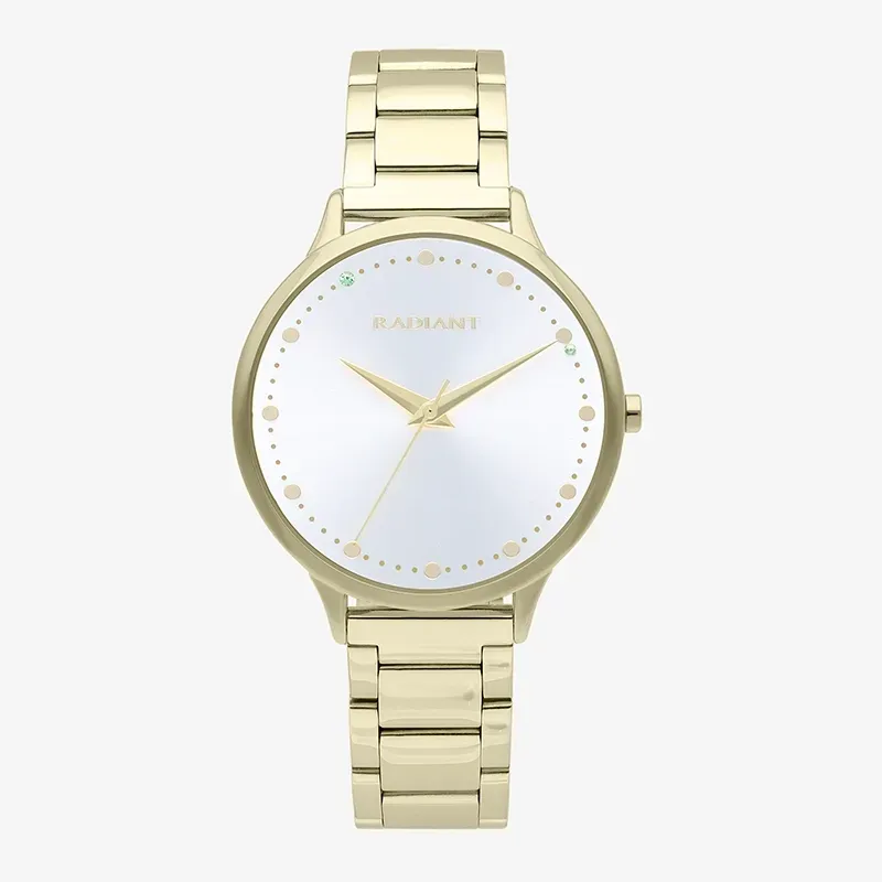 WISH 38MM IPSILVER DIAL IPG BRACELET