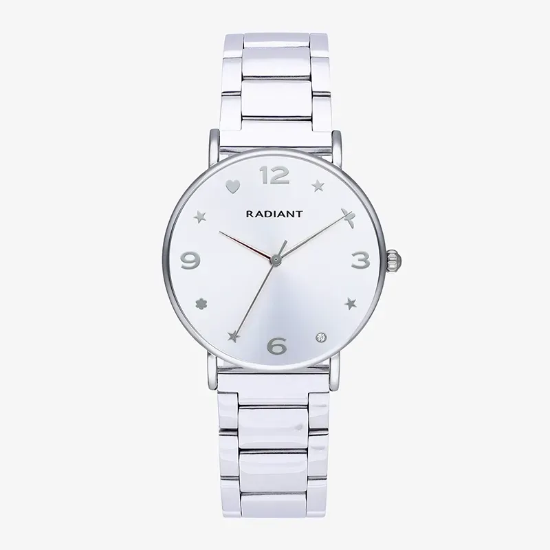 COZY 36MM SILVER DIAL SS BRACELET