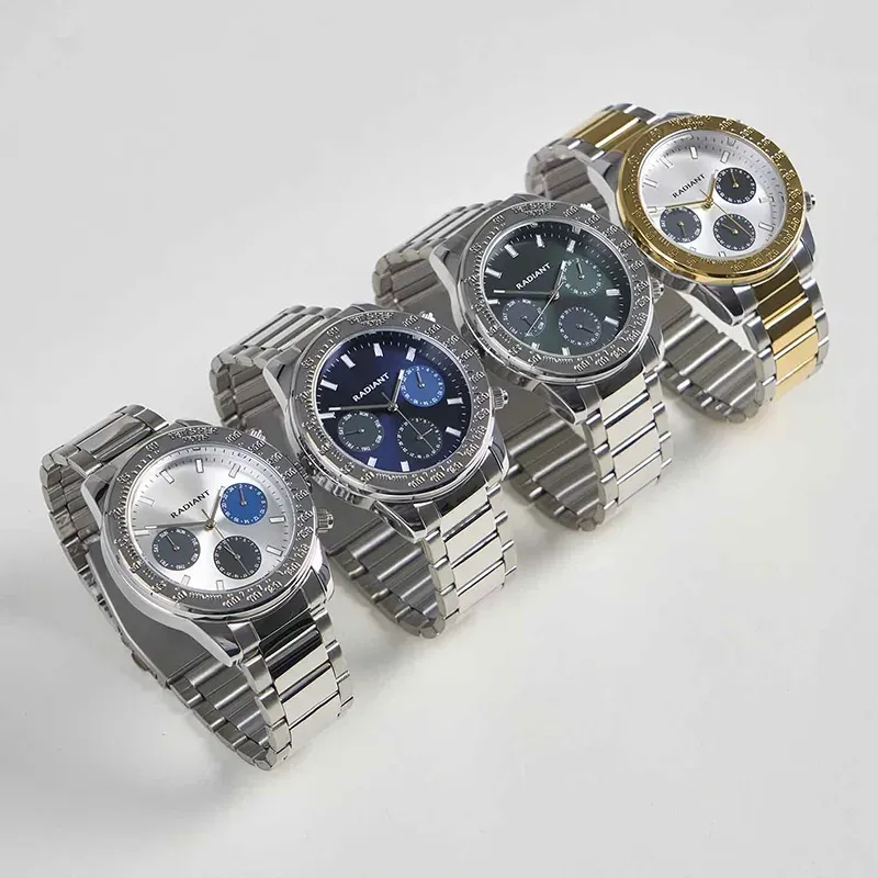 ROPE 45MM ISILVER DIAL IPBITONE GOLD BRA