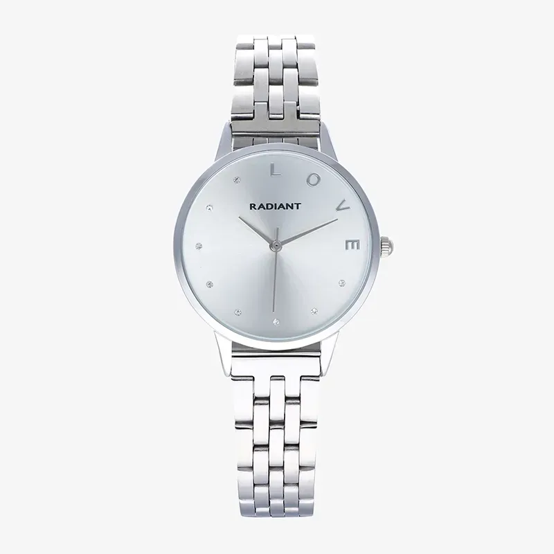 SRI LANKA 33,5MM SILVER DIAL SS BRACELET