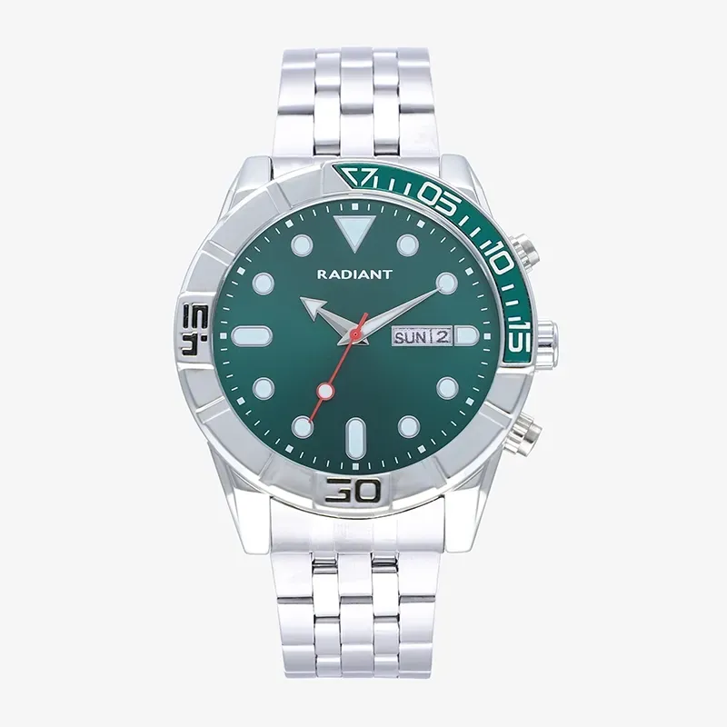 ZANZIBAR 44MM GREEN DIAL SS BRACELET