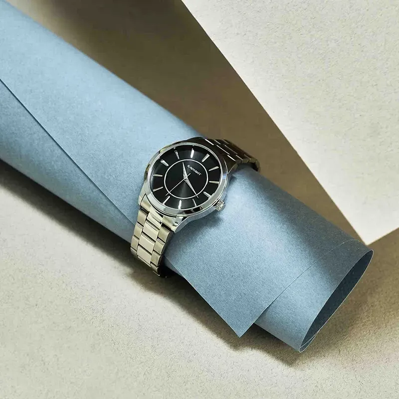 MALLORCA 44MM BLACK DIAL SS BRACELET