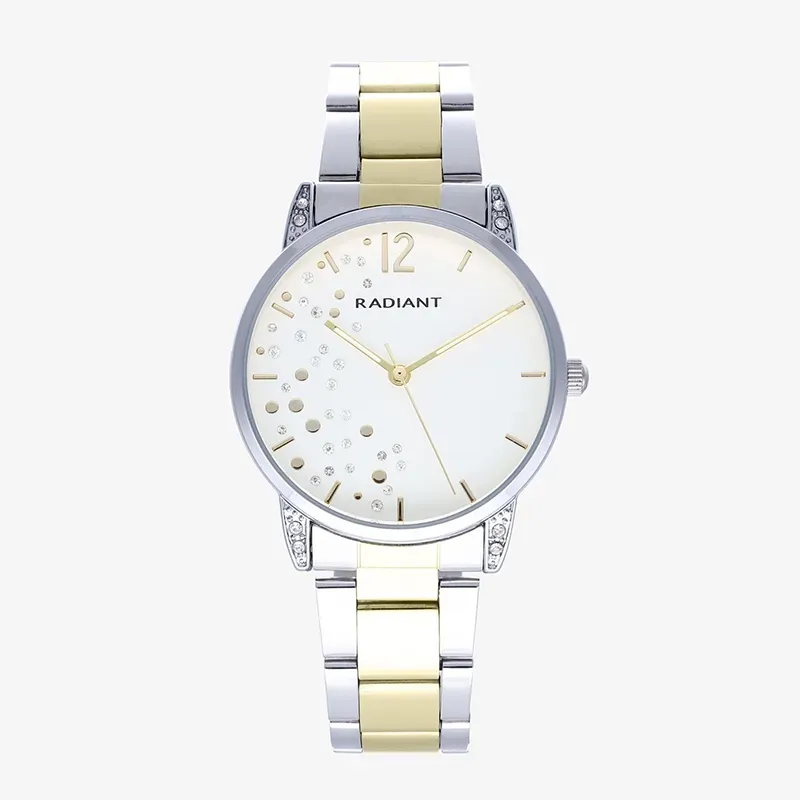 Radiant Formentera Relógio Mulher Bicolor Bracelete Gold/Silver