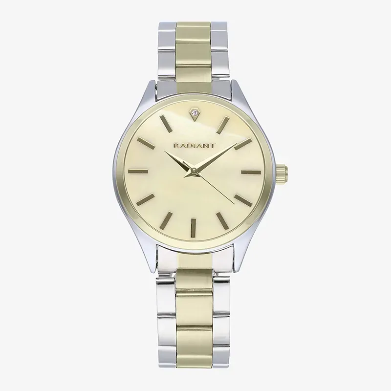 CARLY 35MM GOLD DIAL BITONE IPG BRACELET