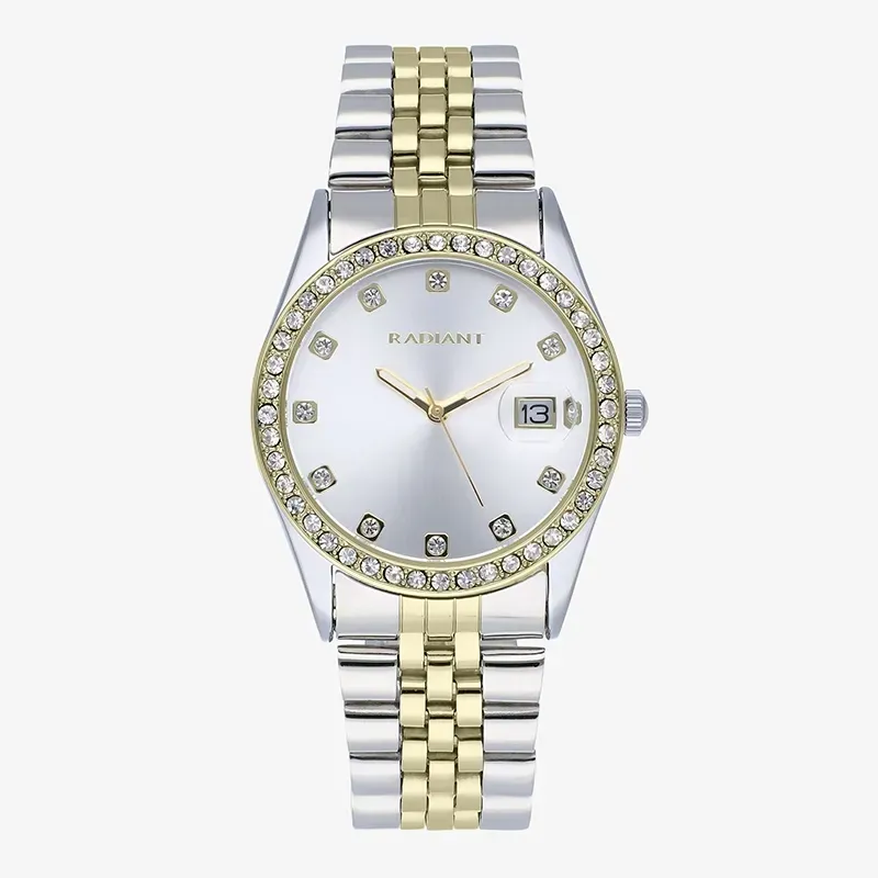 NABYA 36MM SS DIAL BITONE IPG BRACELET