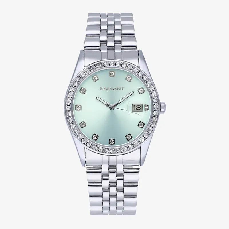 NABYA 36MM TURQUOISE DIAL SS BRACELET