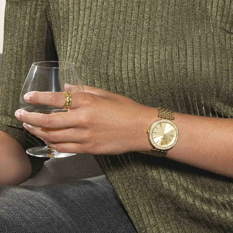 BIANCA 38MM GOLD DIAL IPG BRACELET