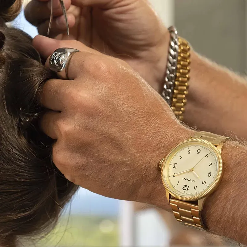 TIMMY 44MM GOLD DIAL IPG BRACELET