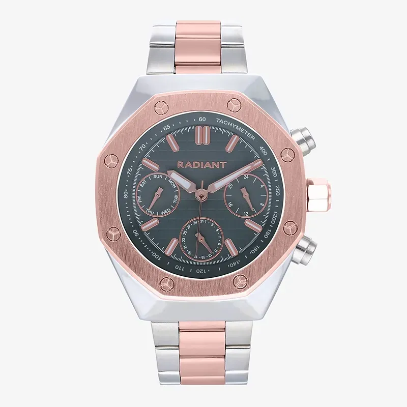 VOLIE 44MM GREY DIAL IPRG BRACELET
