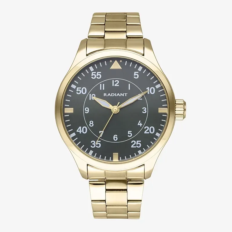 DYNAMO 43MM BLACK DIAL IPG BRACELET