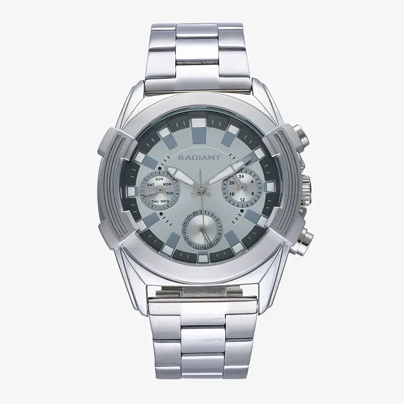 CONTINENTAL 44MM SILVER DIAL SS BRAC.