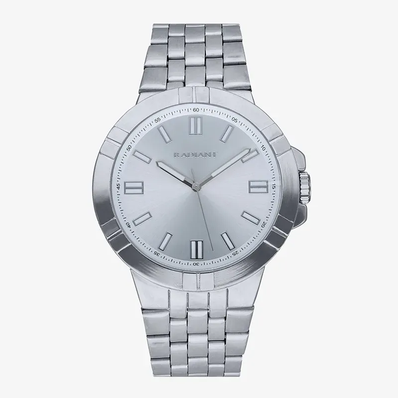ATOMIK 44MM SILVER DIAL SS BRACELET