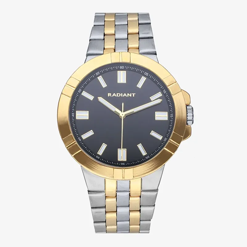 ATOMIK 44MM BLACK DIAL BITONE IPG BRAC.
